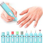 SUPER NAIL - Kit de Manicura Pedicura 9 en 1